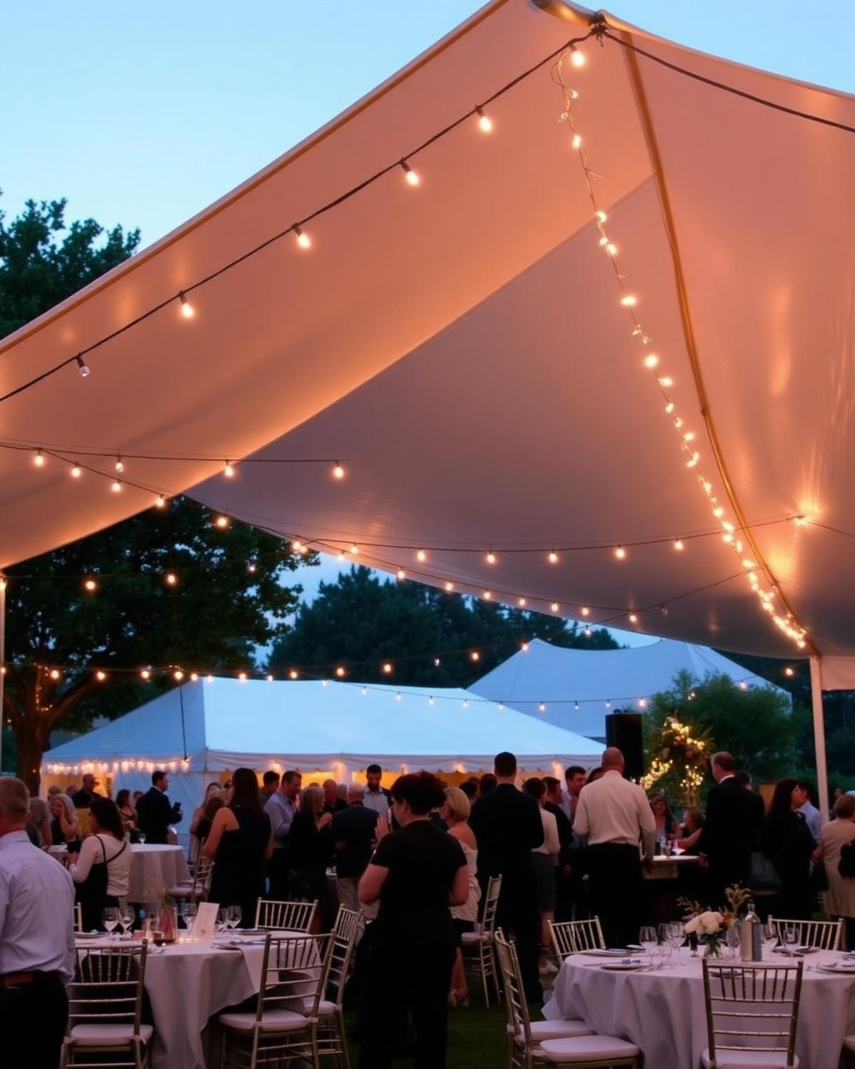 Corporate outdoor event